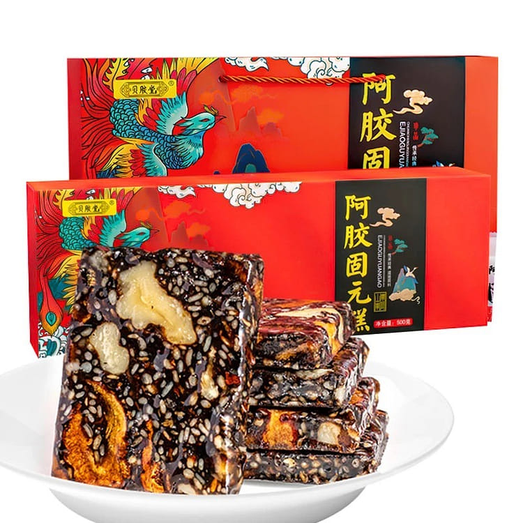 山東省産 正品阿胶块 アキョウ 阿膠