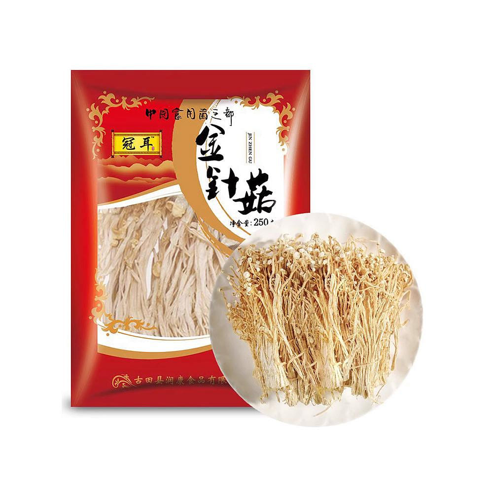 Guan'er Gutian small bag, dried enoki 250g * 1 bag 250 g