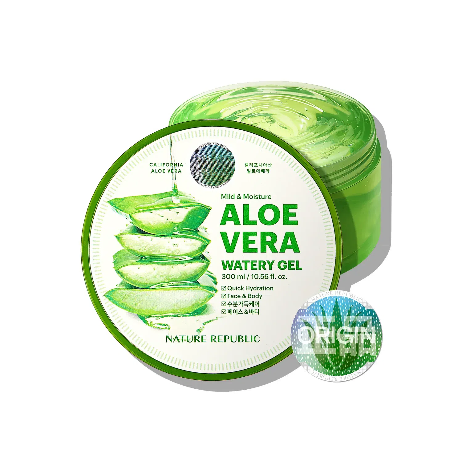 Nature Republic Soothing & Moisture Aloe Vera 92% Soothing Gel 300 밀리리터