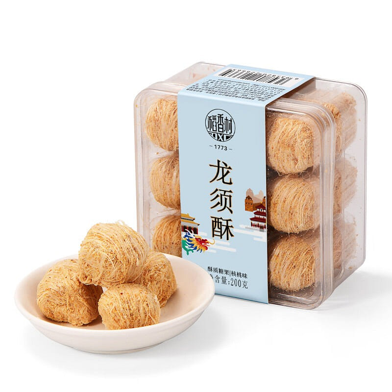 Daoxiang Village Daoxiang Village Dragon's beard cake 200g walnut traditional fl 1 개
