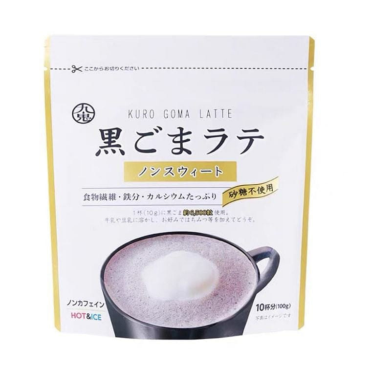 Black Sesame Latte Sugar and Caffeine Free 100g