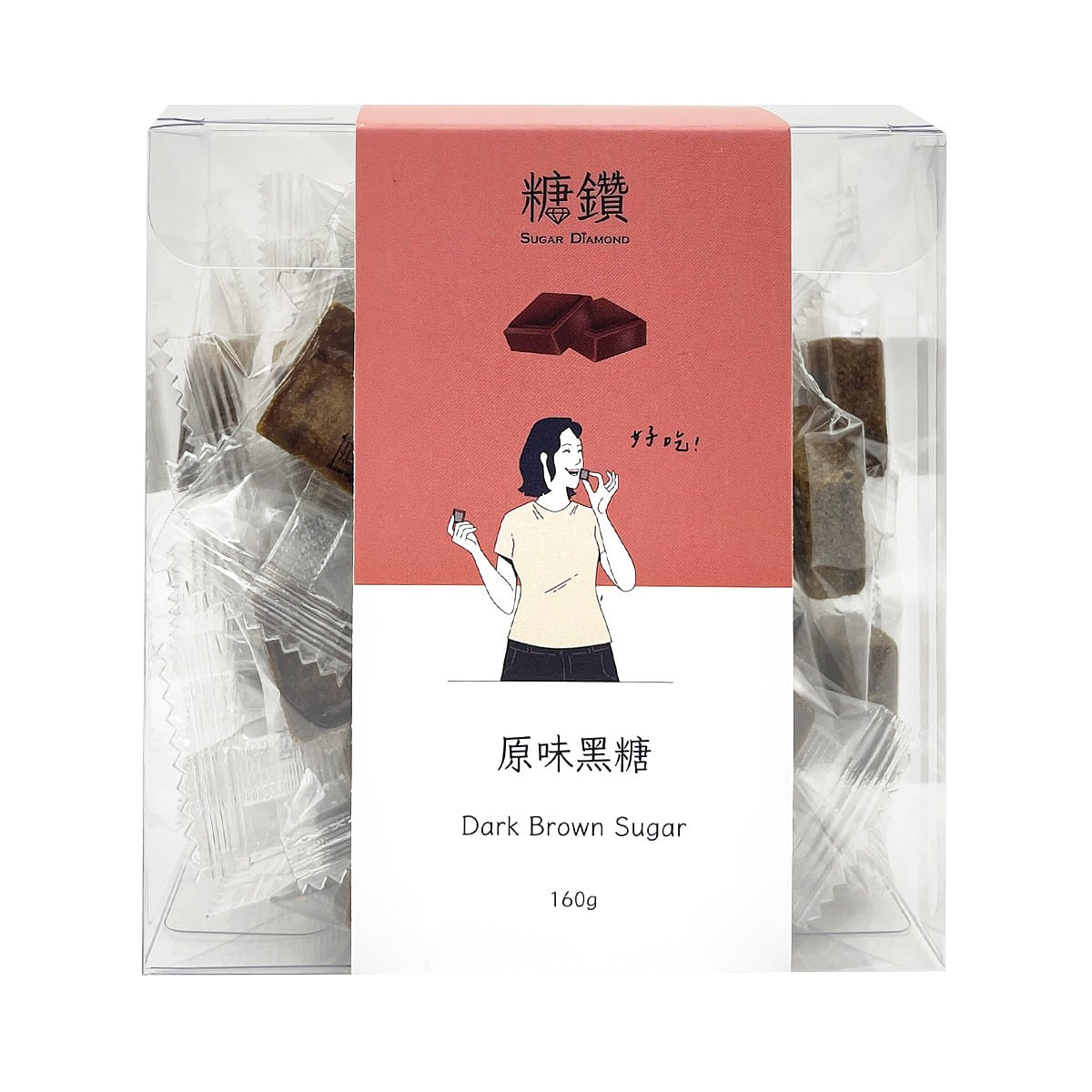 臺灣 【糖鑽】原味黑糖 160 克