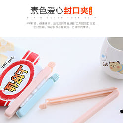 5 Count/Pack-Green-Extra Long Large Plastic Food Sealing Clips 1 each