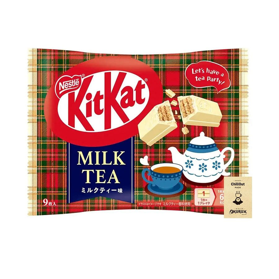 KITKAT Limited Milk Tea Chocolate 9 Pieces/ 1 each