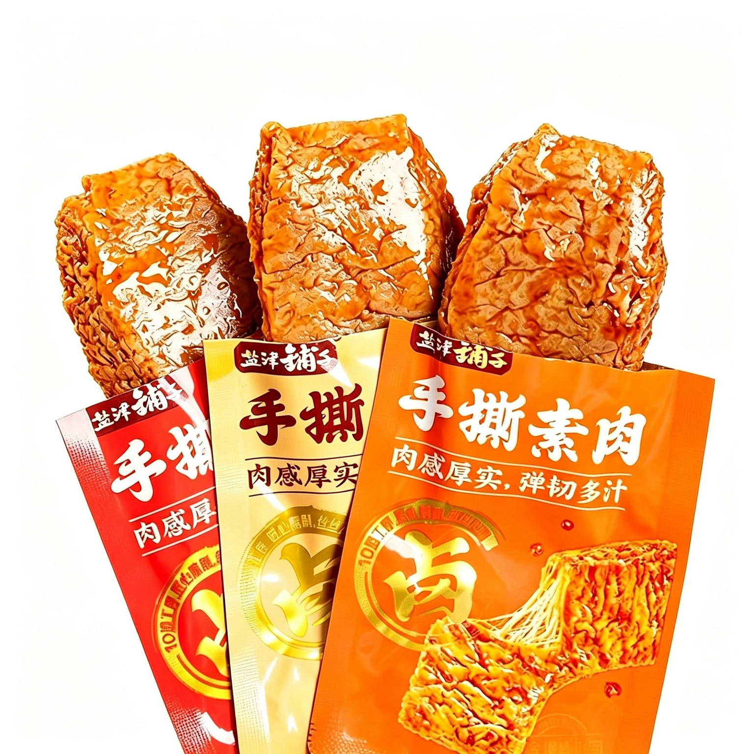 Yanjin Shop Hand-Torn Vegetarian Meat Veggie Steak 99 g