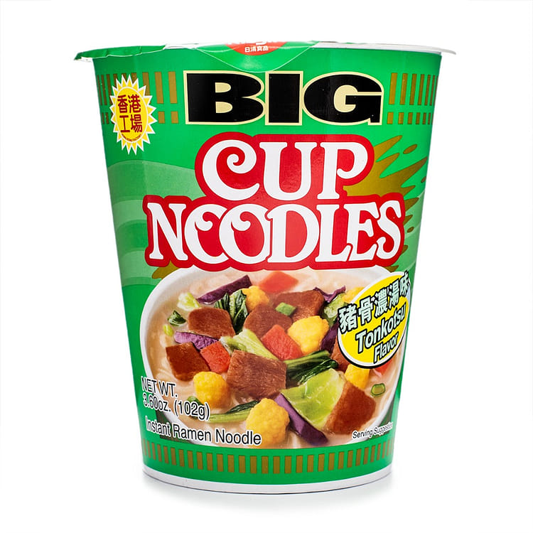 日清 カップヌードル ビッグ 合味道 豚骨 - Weee!