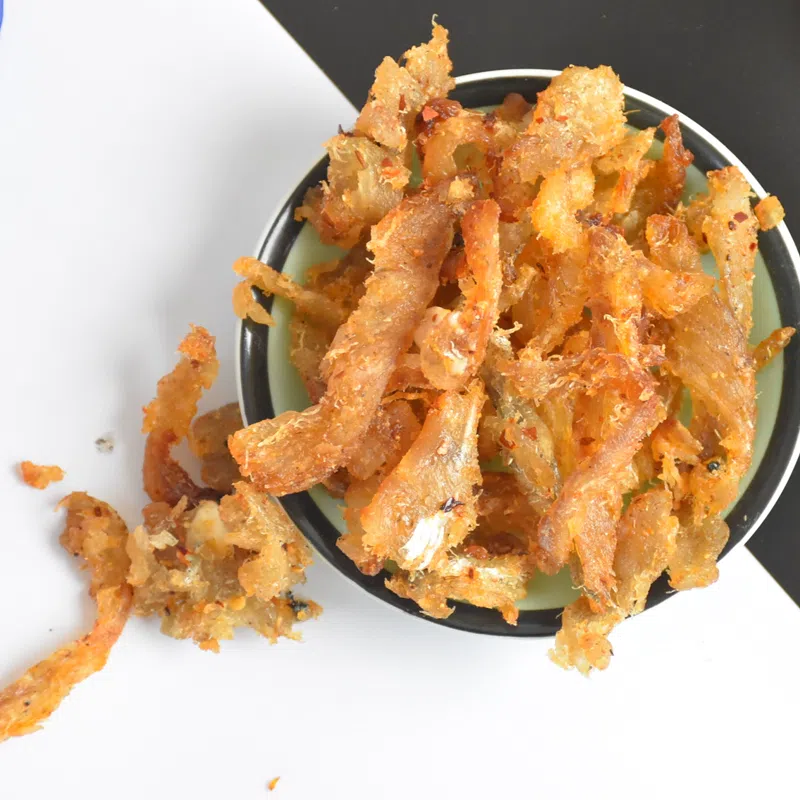Cod meat has a prickly sweet and spicy taste*1 bag 250 กรัม