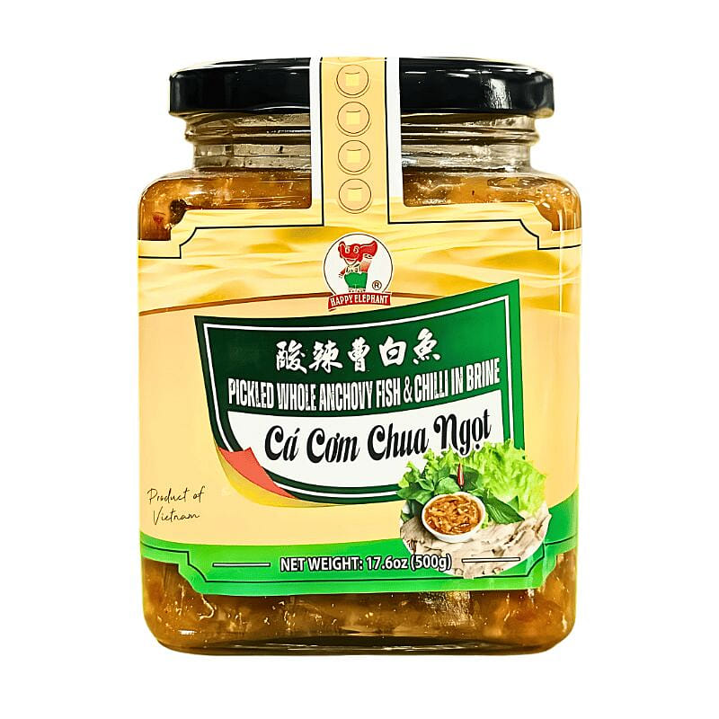 Happy Elephant Pickled Anchovy Chili 17.6oz 1 개
