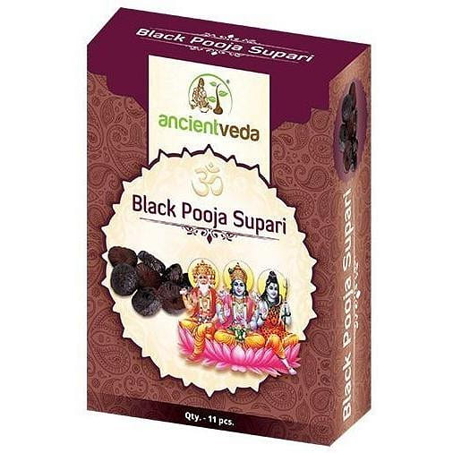 Ancient Veda Black Pooja Supari 11 count