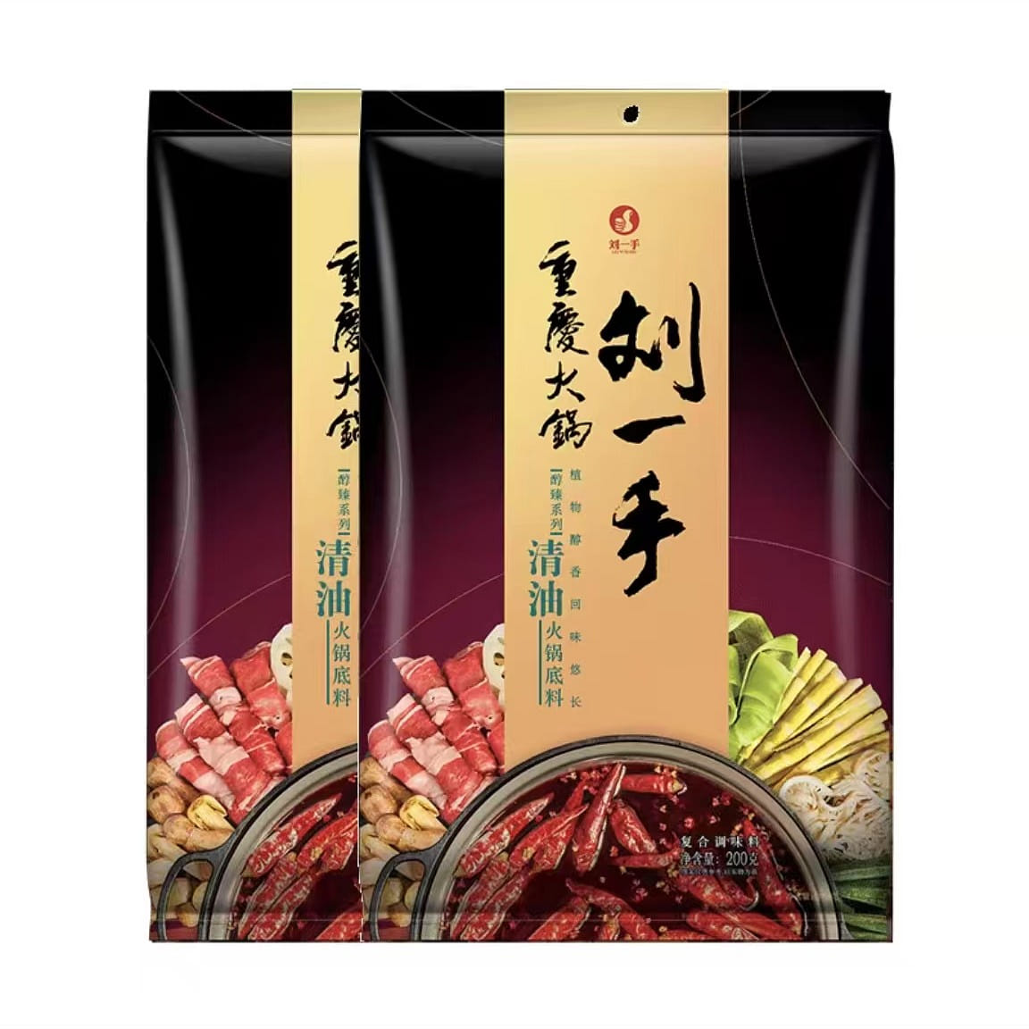 劉一手 清油火鍋底料【微辣】 200 克