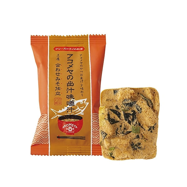 AKOMEYA Tofu Instant Miso Soup 1srv 1 each