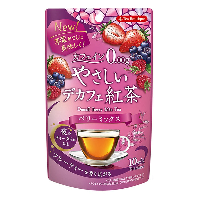 Tea Boutique Decaffeinated Berry Tea 10 Bags 1 개