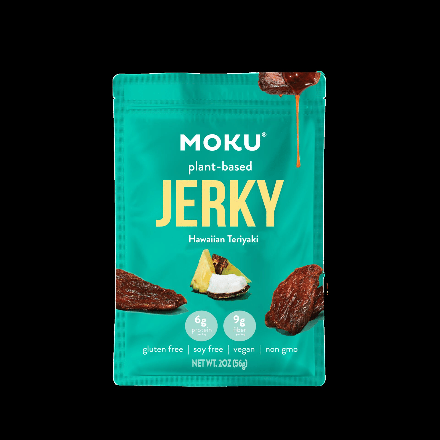Moku Mushroom Jerky, Hawaiian Teriyaki, 2oz 2 盎司