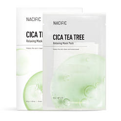 NACIFIC Cica Tea Tree Relaxing Mask Pack 10 count