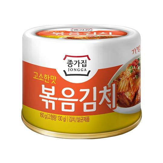 JONGGA 揚げキムチ缶詰 160 グラム