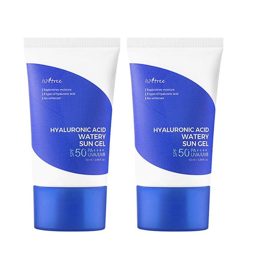 Isntree Hyaluronic Acid Watery Sun Gel Moisturizing Cooling Sunscreen 2PACK 50ml 1 개