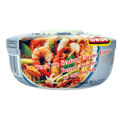 Tom Yum Seafood Creamy Flavor Instant Noodles 65g 1 each