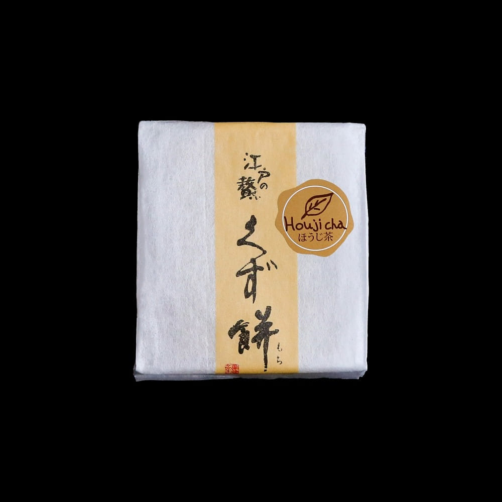 【日本直送】 銀座菊廼舎 くず餅 ほうじ茶 1枚 1 個