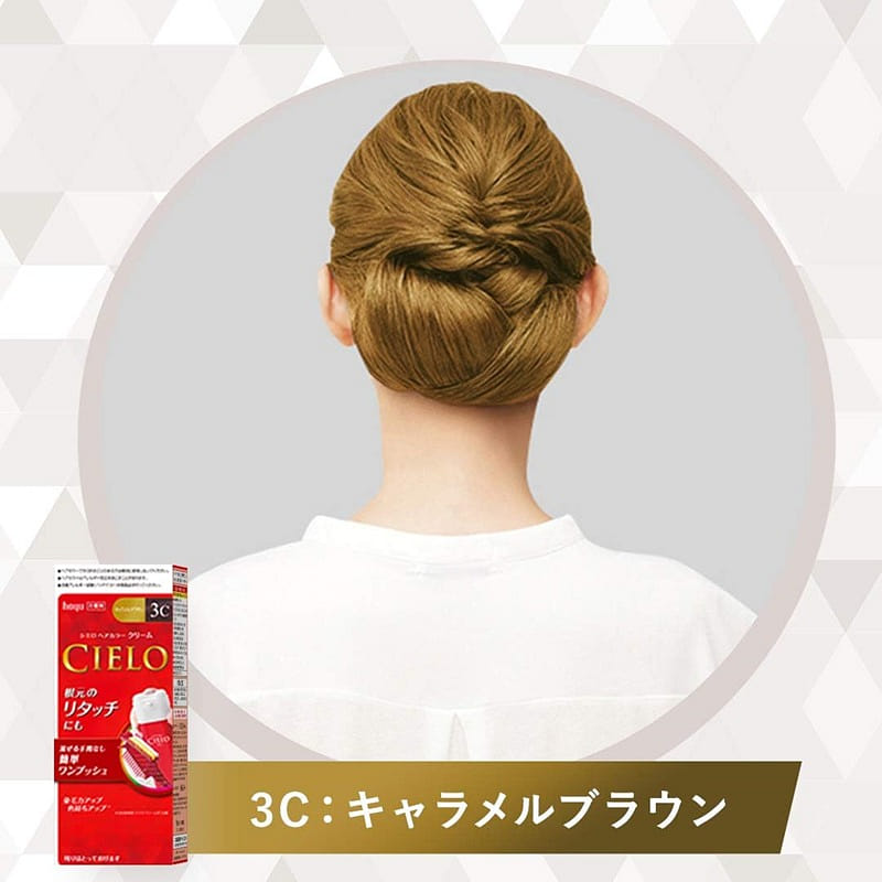 Hoyu Cielo Hair Color EX Cream 3C 1 each