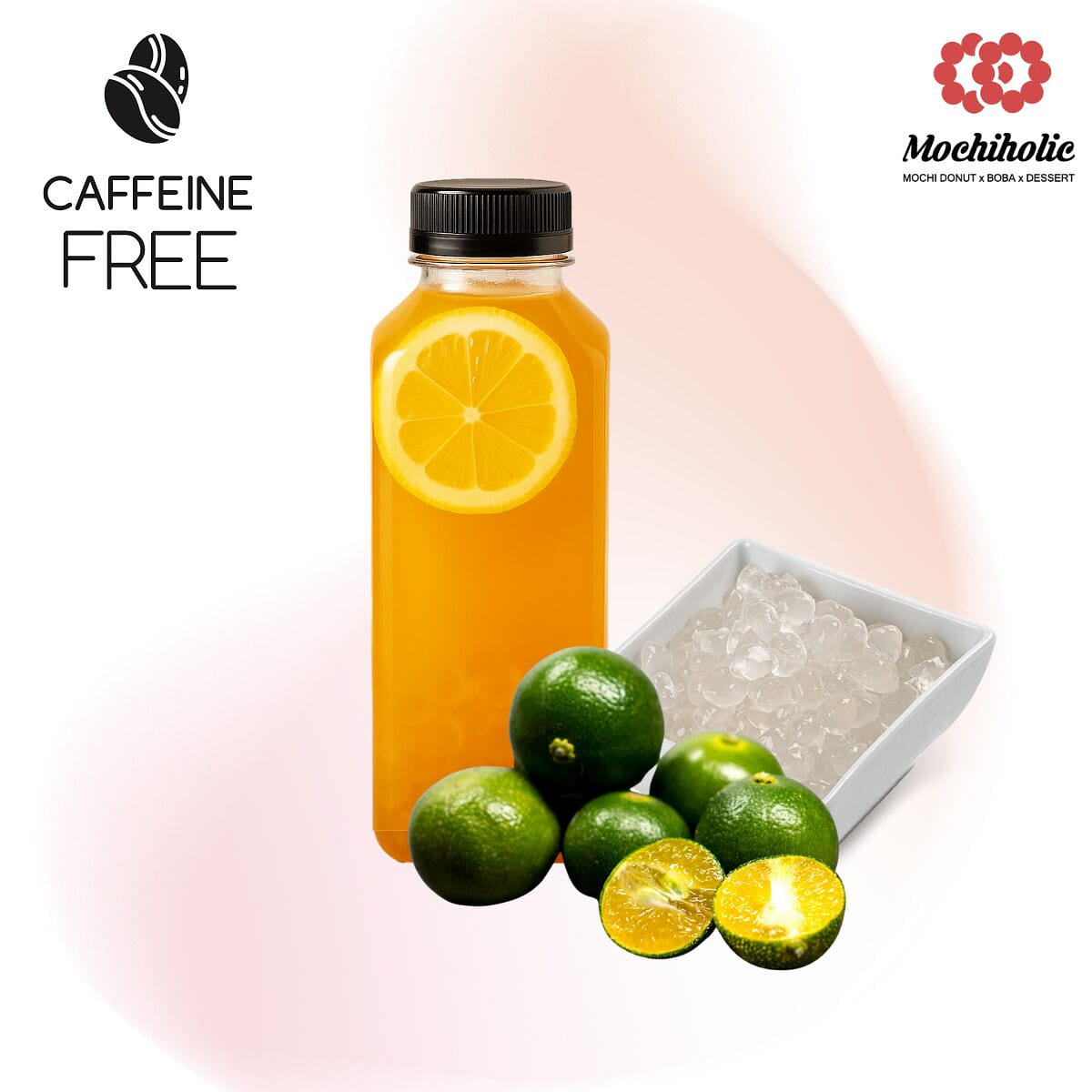 Kumquat Lemon Crystal QQ Drink 16oz 1 ส่วน