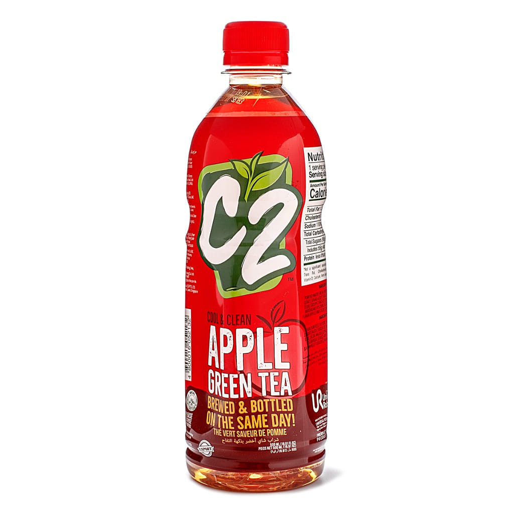 Trà Xanh C2, Hương Táo 500 ml