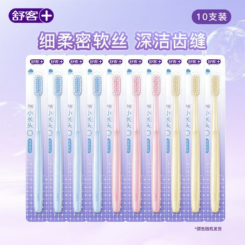 Saky Disposable Toothbrushes, 10 Pack 1 each