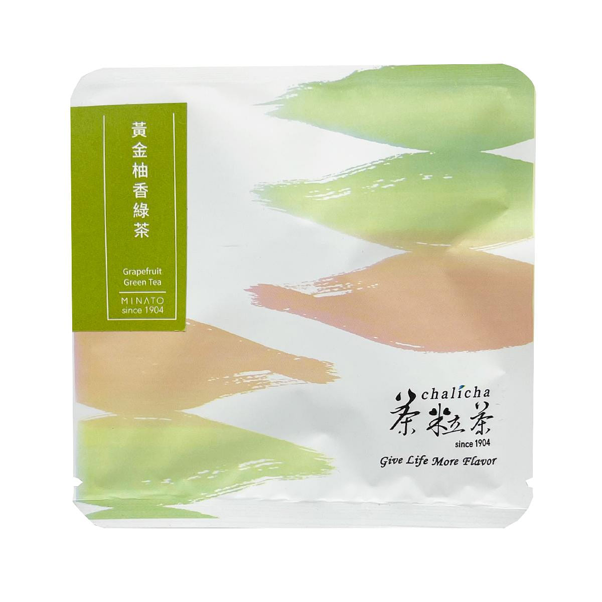 MINATO Grapefruit Green Tea (temple tea bag) 1pcs 3 그램