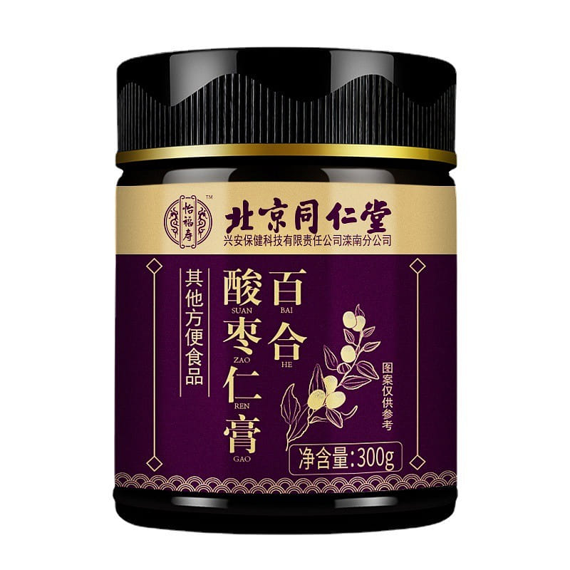 Lily and Jujube Seed Paste, 300g per jar 300 g