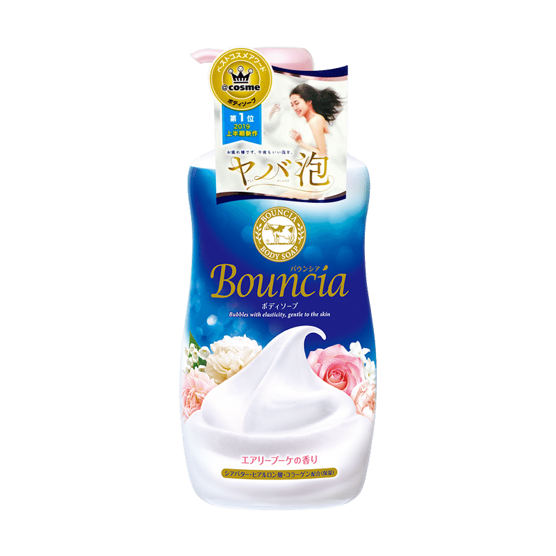 COW Bouncia Body Soap Airy Bouquet Scent 480 กรัม