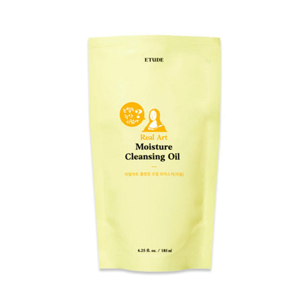 에뛰드 New 리얼아트 클렌징 오일 모이스처 리필 185ml 1 개