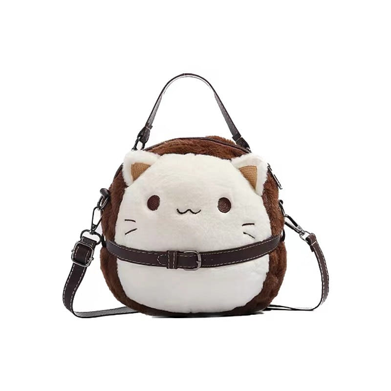 Cute Cat Bag Plush Doll Holding Bag Birthday Gift - Cat Bag 1 Pc 1 개입