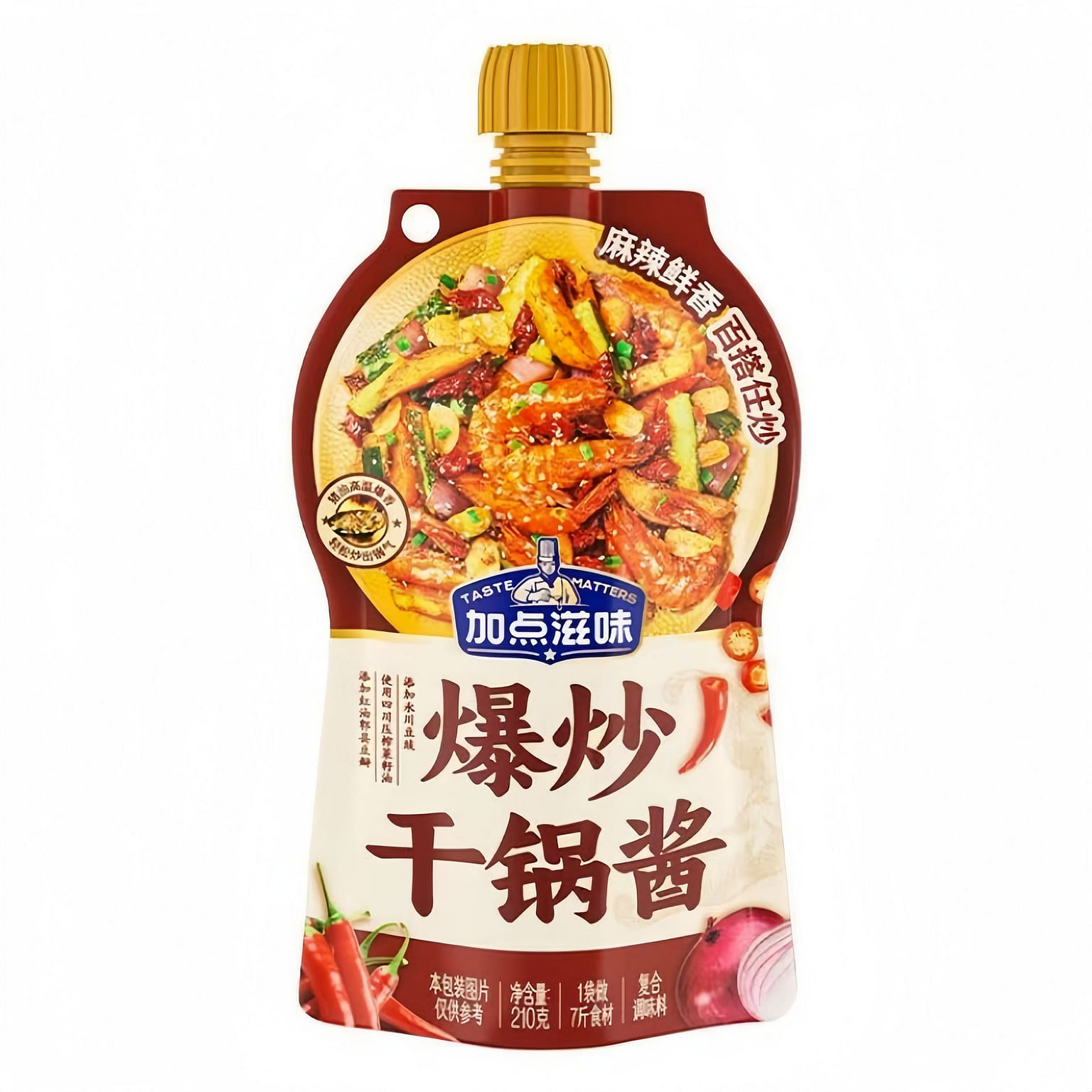 1 packet of stir-fry dry pot sauce 210 g