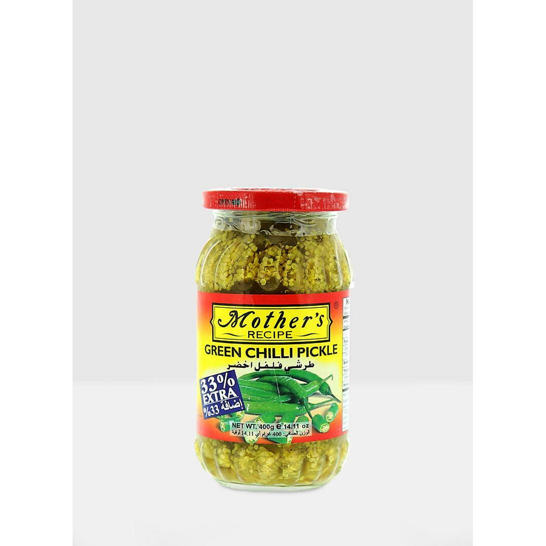 Mother Green Chilli Pickle 500 g