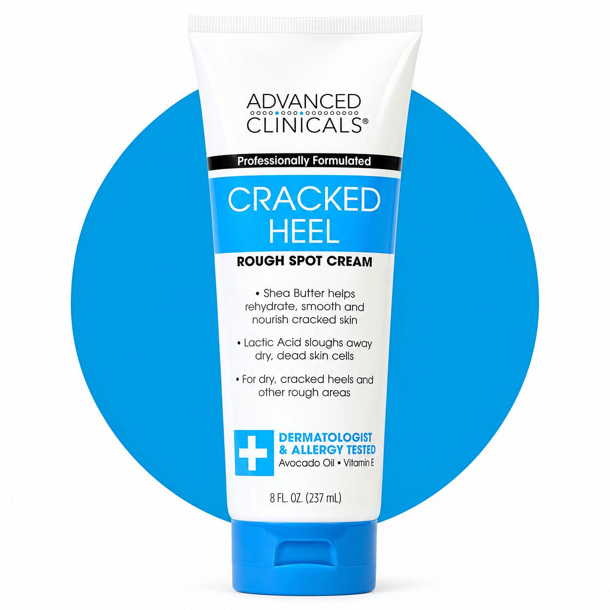 Advanced Clinicals Cracked Heel Foot Cream 1 each