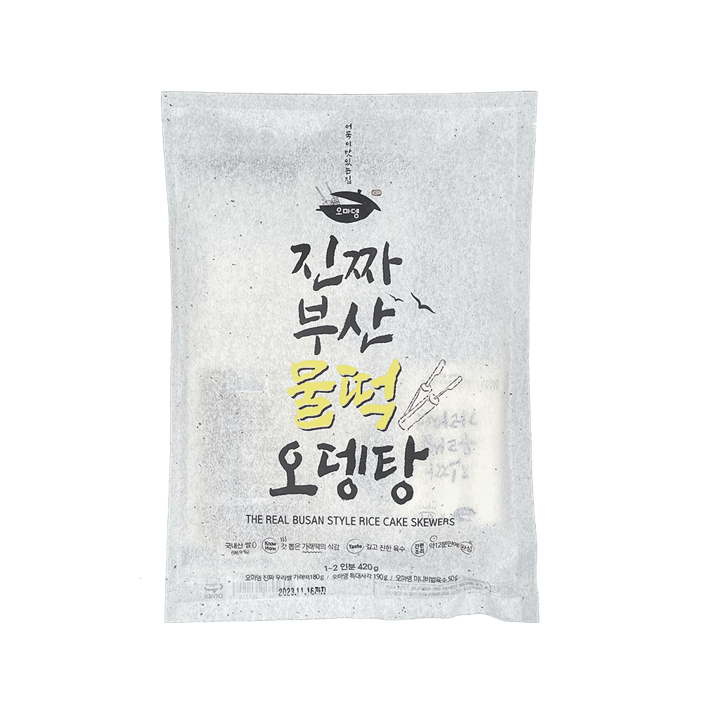 오마뎅 물떡오뎅탕 1 개