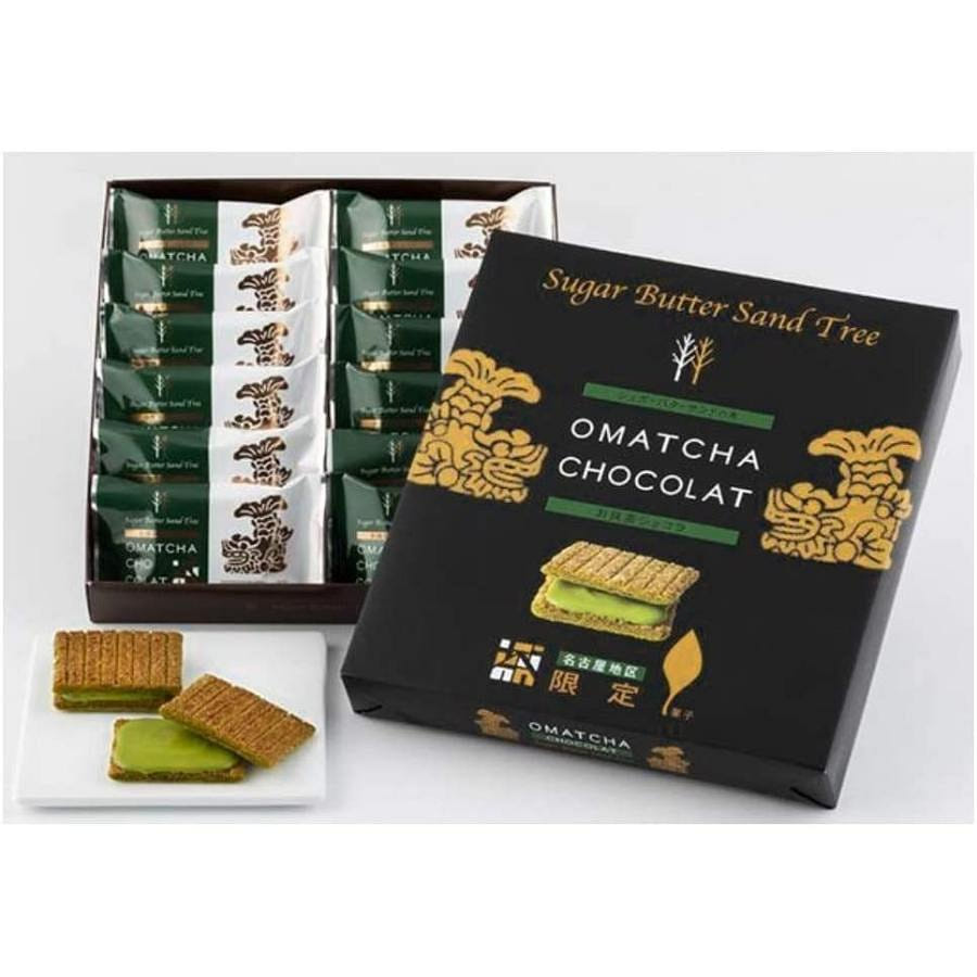 Sugar Butter Sand Tree Omatcha Chocolate 12 개입