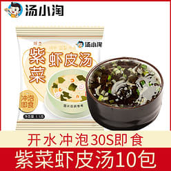 Tangxiaotao Seaweed and Shrimp Skin Soup 3.5g * 10 35 g