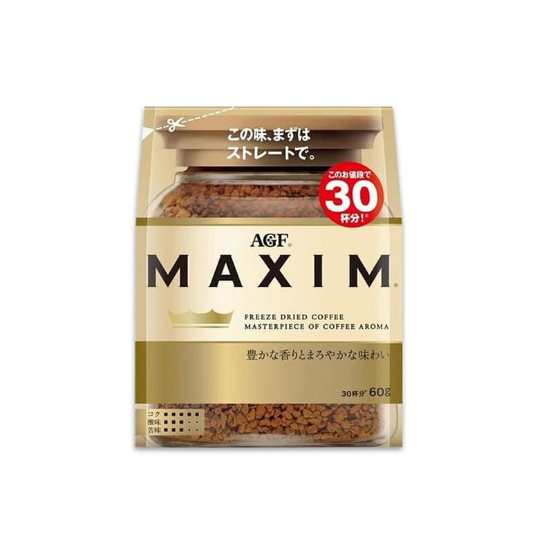 AGF MAXIN Freeze-dried Original Instant Coffee 60g 1 개
