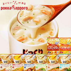 POKKA SOUP Instant Thick Soup Rich Shrimp Bisque 1 box