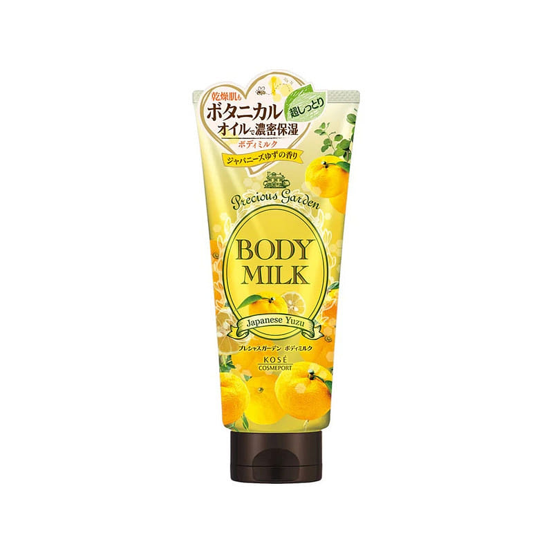 KOSE Precious Garden Body Milk Japanese Yuzu 200g 200 g
