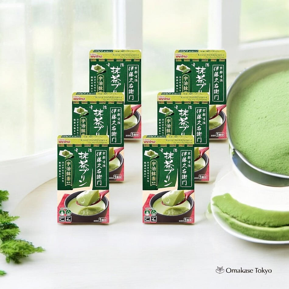 Nissin Welna Itokyuemon Uji Matcha Pudding Mix 300 그램