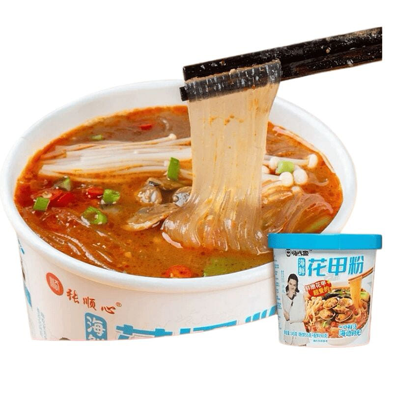 嗨吃家 花甲粉 速食粉面方便粉丝1桶 143 克