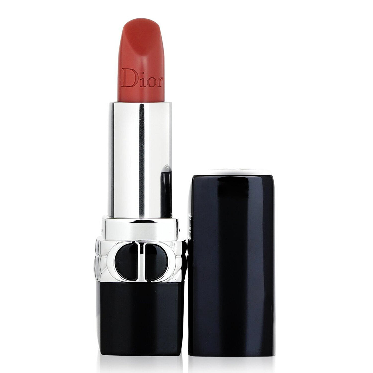 Christian Dior Rouge Dior Floral Care Refillable Lip Balm - # 100 Nude Look (Satin Balm) 3.5g/0.12oz 3 グラム