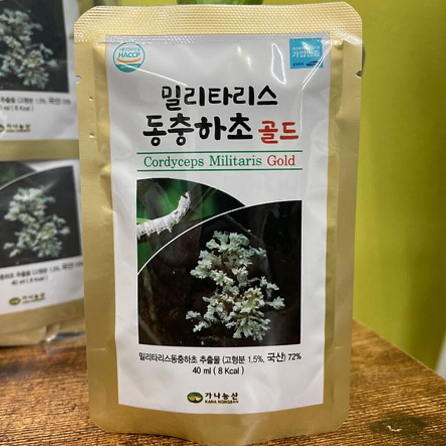 Đông trùng hạ thảo nước dạng gói Hàn Quốc 40ml x 10 Goi 10 cái