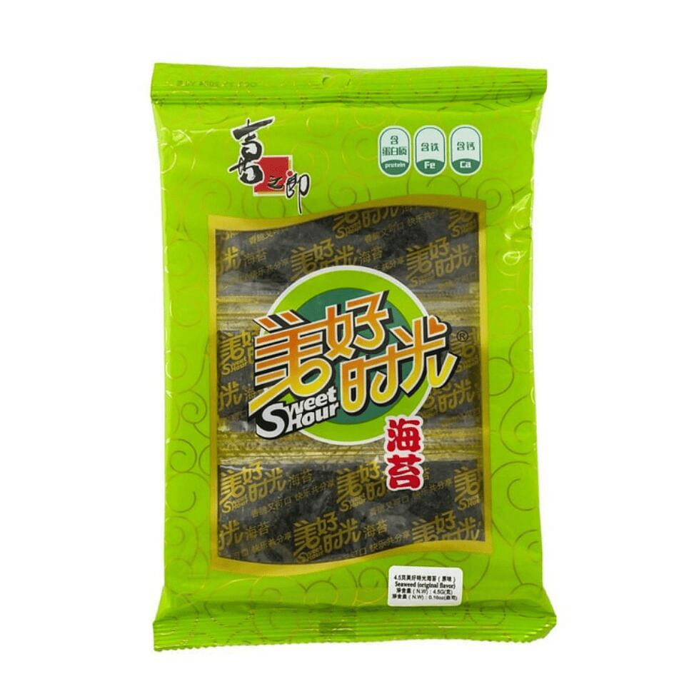 Yummy Time Nori Original Flavor4.5g 1 ส่วน