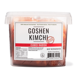 Goshen Cubed Radish Kimchi 64 oz