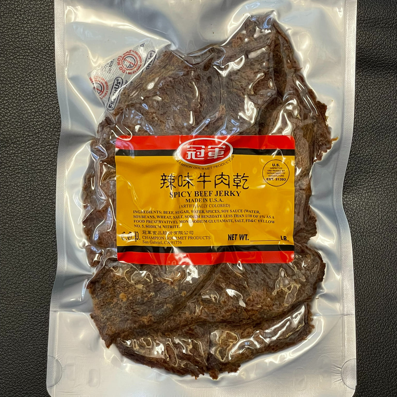 Spicy Beef Jerky 6 oz