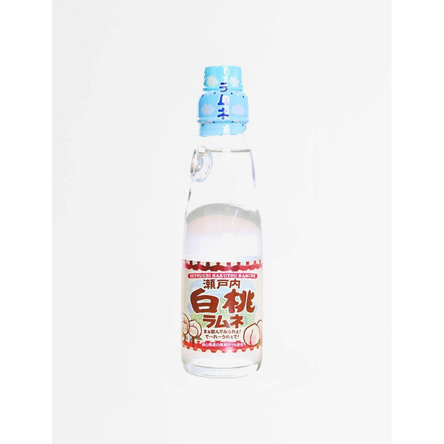 Saito Inryo Ramune Soda (Setouchi White Peach) 200 ml