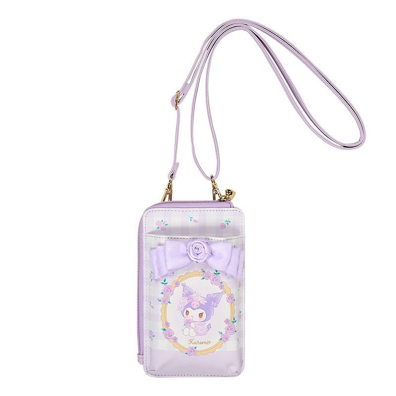 Sanrio Kuromi Smartphone Shoulder Bag (Dolly Rose) 1 ส่วน