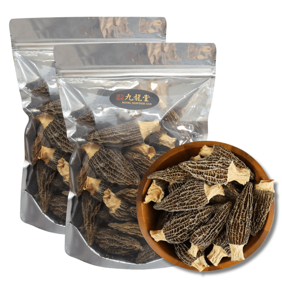 weee_dried_Royal Seafood USA Premium Large Dried Morels 2pack 6 oz